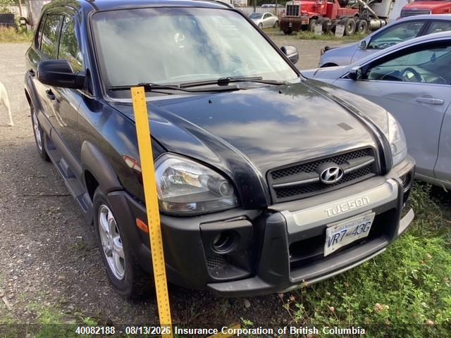 40082188 :رقم المزاد ، KM8JM12D36U309022 vin ، 2006 Hyundai Tucson Gl مزاد بيع