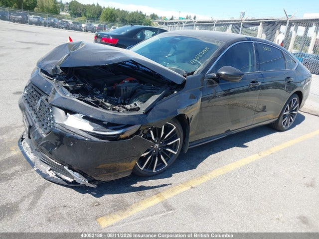 2025 Honda Accord Touring Hybrid მანქანა იყიდება აუქციონზე, vin: 1HGCY2F8XSA800009, აუქციონის ნომერი: 40082189