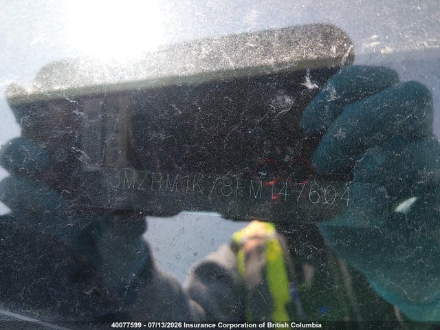 40077599 :رقم المزاد ، 3MZBM1K78FM147604 vin ، 2015 Mazda 3 Sport مزاد بيع