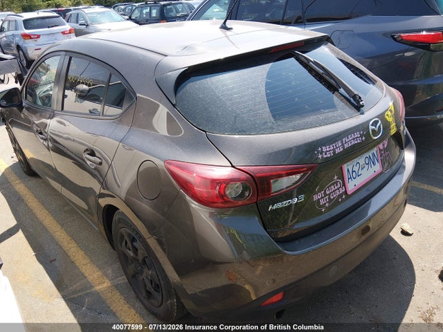 40077599 :رقم المزاد ، 3MZBM1K78FM147604 vin ، 2015 Mazda 3 Sport مزاد بيع