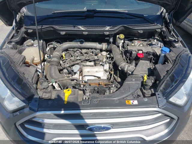 40043145 :رقم المزاد ، MAJ3S2GE6LC382824 vin ، 2020 Ford Ecosport Se مزاد بيع