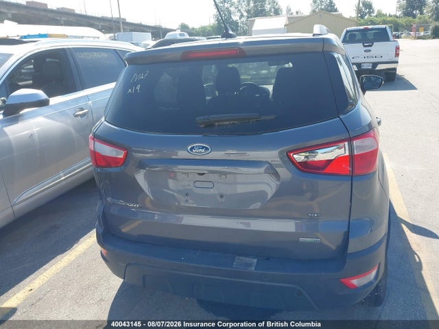 40043145 :رقم المزاد ، MAJ3S2GE6LC382824 vin ، 2020 Ford Ecosport Se مزاد بيع