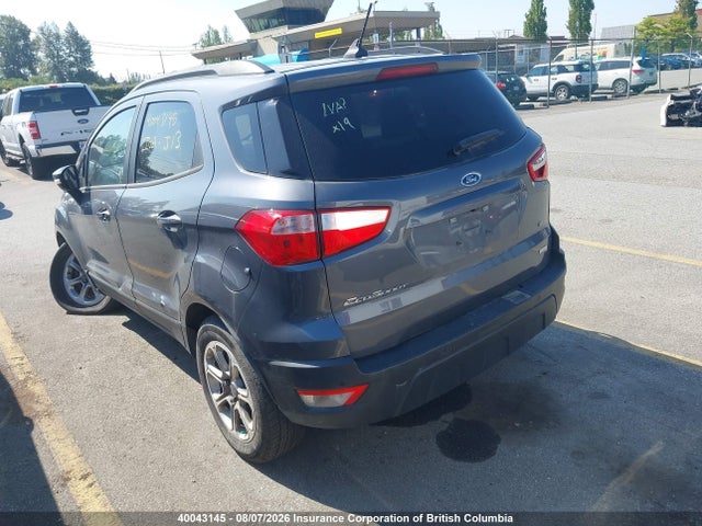40043145 :رقم المزاد ، MAJ3S2GE6LC382824 vin ، 2020 Ford Ecosport Se مزاد بيع