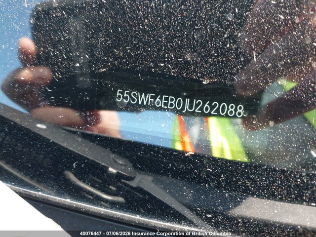 Auction sale of the 2018 Mercedes-benz C 43 4mati Amg, vin: 55SWF6EB0JU262088, lot number: 40076447
