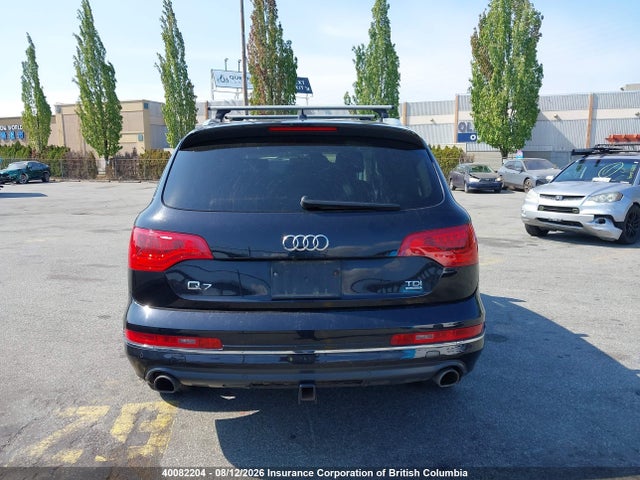 40082204 :رقم المزاد ، WA1VMCFE7DD006837 vin ، 2013 Audi Q7 مزاد بيع