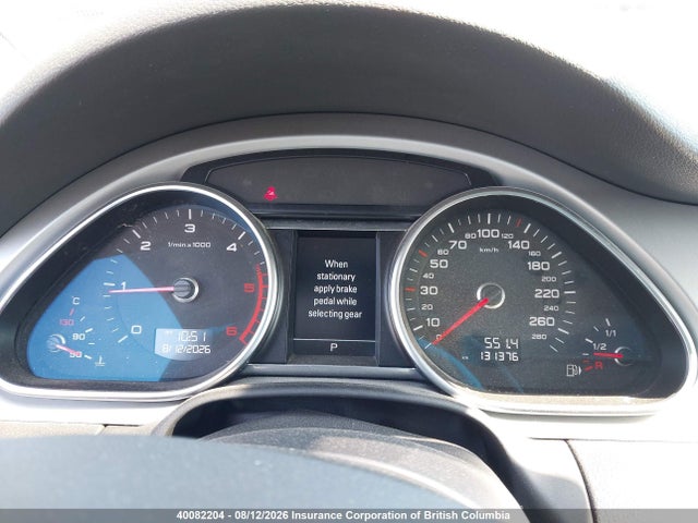 40082204 :رقم المزاد ، WA1VMCFE7DD006837 vin ، 2013 Audi Q7 مزاد بيع