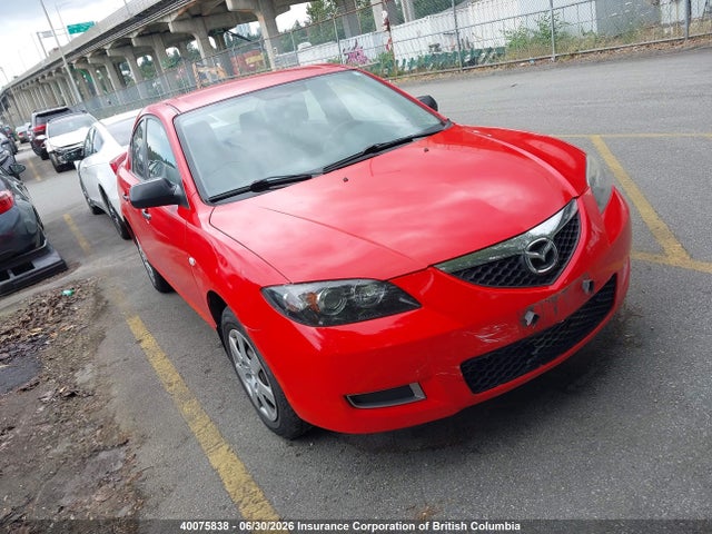 2008 Mazda 3 I მანქანა იყიდება აუქციონზე, vin: JM1BK32FX81812238, აუქციონის ნომერი: 40075838