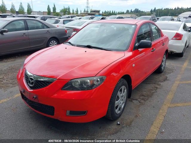 Aukcja sprzedaży 2008 Mazda 3 I, vin: JM1BK32FX81812238, numer aukcji: 40075838