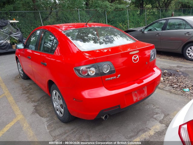 Aukcja sprzedaży 2008 Mazda 3 I, vin: JM1BK32FX81812238, numer aukcji: 40075838