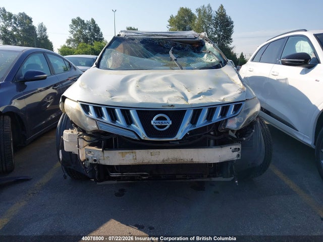 Aukcja sprzedaży 2010 Nissan Murano S/sl/le, vin: JN8AZ1MW6AW107989, numer aukcji: 40078800