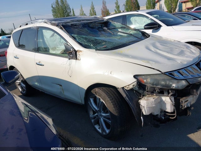 Aukcja sprzedaży 2010 Nissan Murano S/sl/le, vin: JN8AZ1MW6AW107989, numer aukcji: 40078800