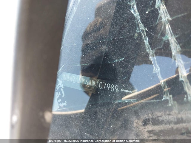 Aukcja sprzedaży 2010 Nissan Murano S/sl/le, vin: JN8AZ1MW6AW107989, numer aukcji: 40078800