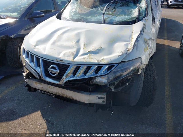 Aukcja sprzedaży 2010 Nissan Murano S/sl/le, vin: JN8AZ1MW6AW107989, numer aukcji: 40078800