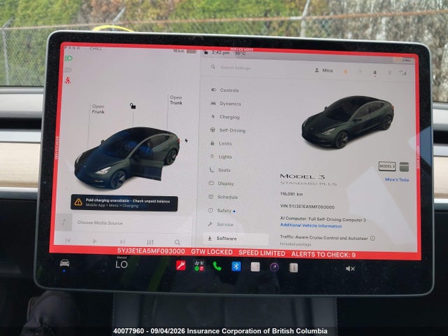 Продажа на аукционе авто 2021 Tesla Model 3, vin: 5YJ3E1EA5MF093000, номер лота: 40077960