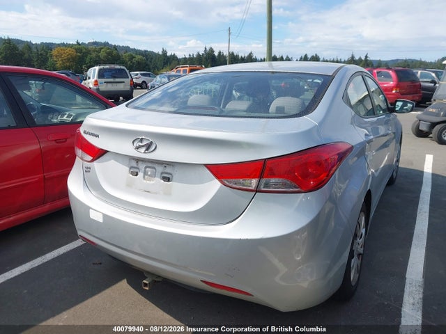 Продаж на аукціоні авто 2011 Hyundai Elantra Gls/limited, vin: 5NPDH4AE9BH031040, номер лоту: 40079940