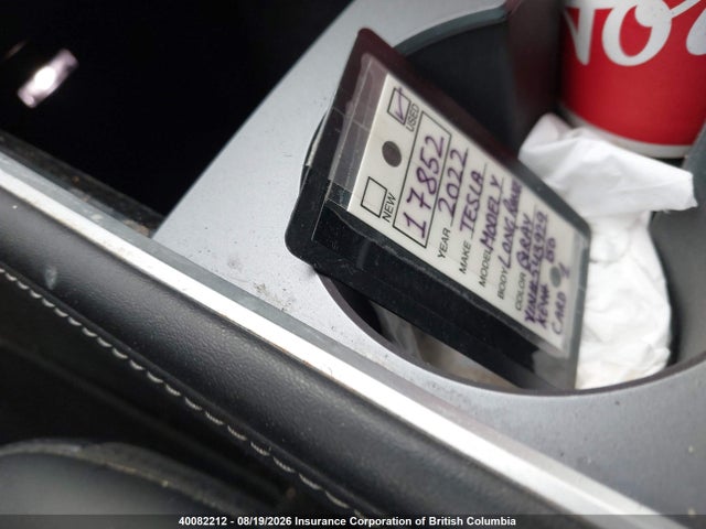 Tesla Model Y 2022 7SAYGAEE5NF543929 Image 11