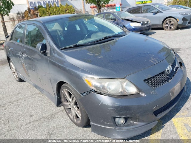 Auction sale of the 2009 Toyota Corolla Xrs, vin: 2T1BE40E69C025260, lot number: 40082239