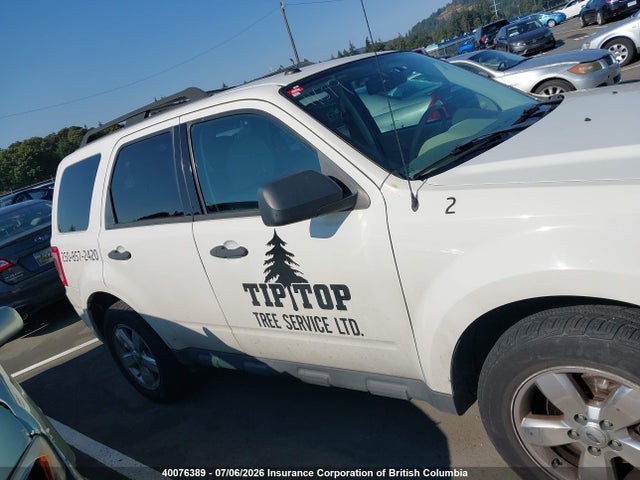 40076389 :رقم المزاد ، 1FMCU9DG6AKD23211 vin ، 2010 Ford Escape Xlt Automatic مزاد بيع