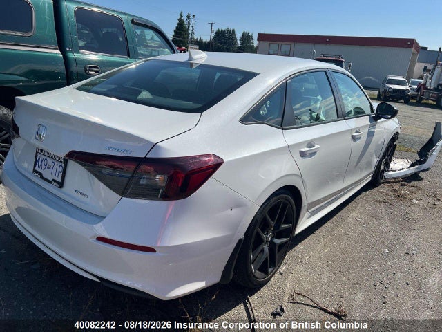 Продаж на аукціоні авто 2025 Honda Civic, vin: 2HGFE4F86SH005512, номер лоту: 40082242