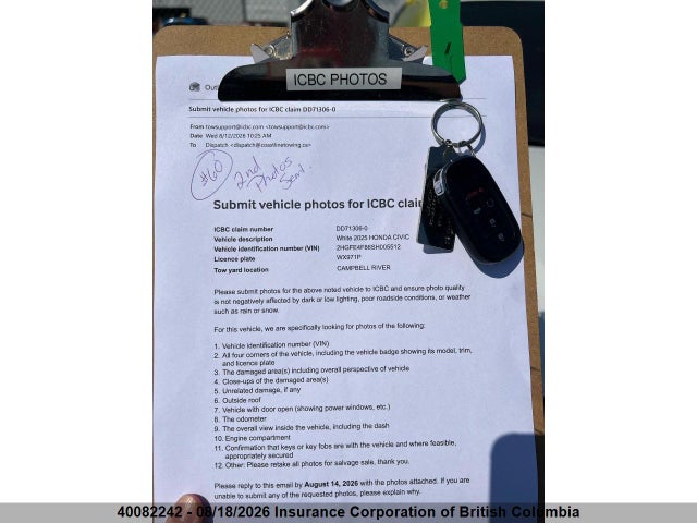 Продаж на аукціоні авто 2025 Honda Civic, vin: 2HGFE4F86SH005512, номер лоту: 40082242