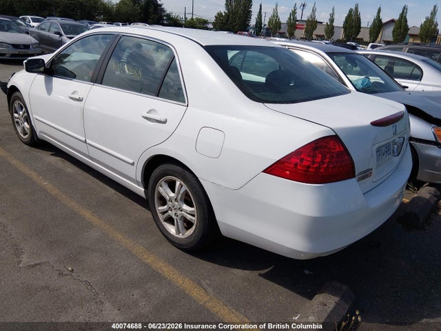 Aukcja sprzedaży 2007 Honda Accord Ex, vin: 1HGCM56717A805031, numer aukcji: 40074688