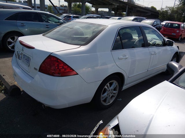 Aukcja sprzedaży 2007 Honda Accord Ex, vin: 1HGCM56717A805031, numer aukcji: 40074688