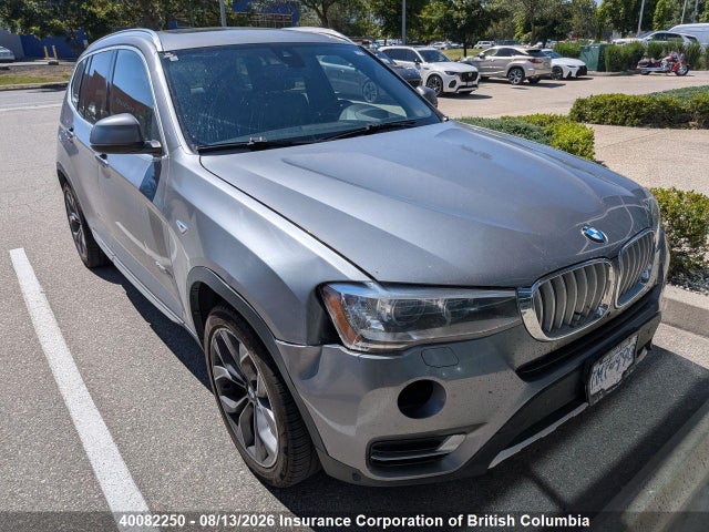 40082250 :رقم المزاد ، 5UXWY3C58F0E96140 vin ، 2015 Bmw X3 مزاد بيع