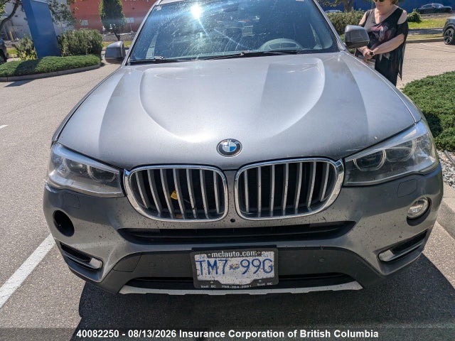 Продаж на аукціоні авто 2015 Bmw X3, vin: 5UXWY3C58F0E96140, номер лоту: 40082250