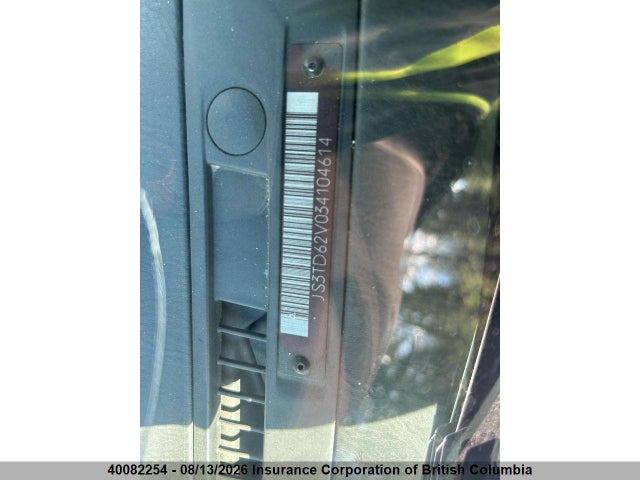 Aukcja sprzedaży 2003 Suzuki Grand Vitara Jlx/limited, vin: JS3TD62V034104614, numer aukcji: 40082254