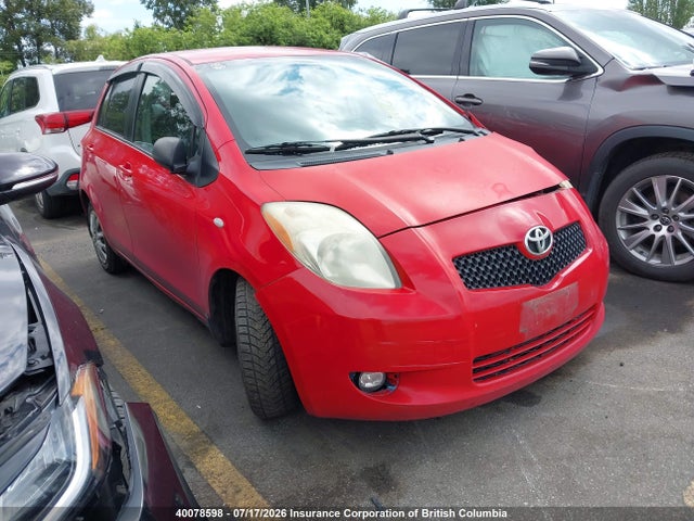 Aukcja sprzedaży 2007 Toyota Yaris, vin: JTDKT923575120627, numer aukcji: 40078598