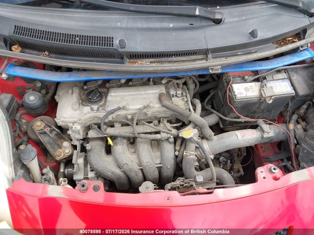 40078598 :رقم المزاد ، JTDKT923575120627 vin ، 2007 Toyota Yaris مزاد بيع
