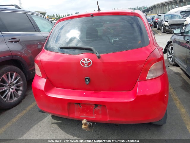 40078598 :رقم المزاد ، JTDKT923575120627 vin ، 2007 Toyota Yaris مزاد بيع