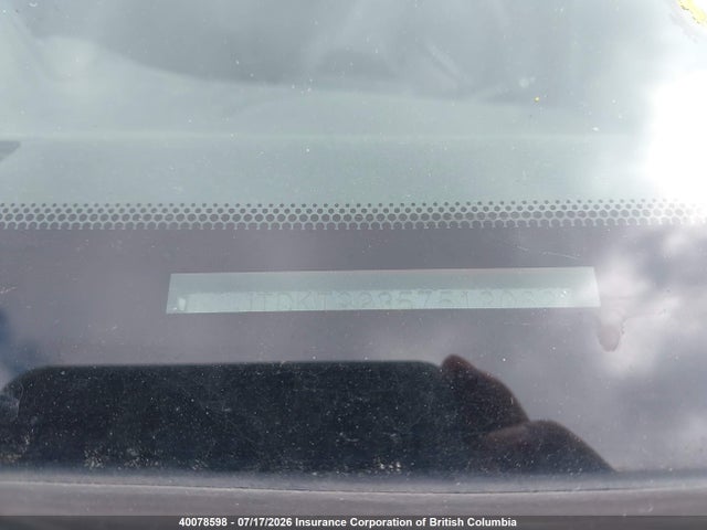 40078598 :رقم المزاد ، JTDKT923575120627 vin ، 2007 Toyota Yaris مزاد بيع