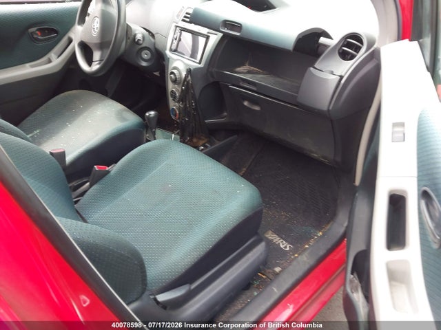 40078598 :رقم المزاد ، JTDKT923575120627 vin ، 2007 Toyota Yaris مزاد بيع
