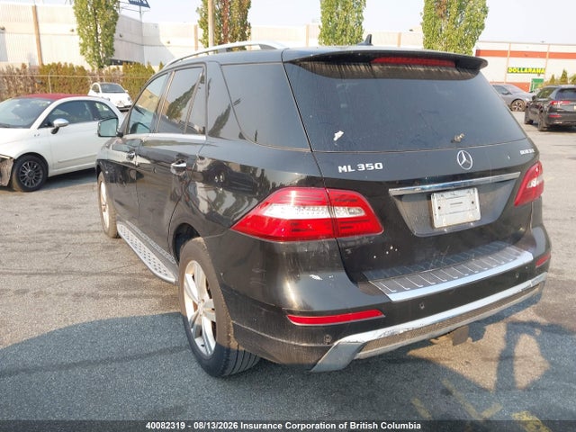 Продаж на аукціоні авто 2012 Mercedes-benz Ml 350 Bluetec, vin: 4JGDA2EB8CA032306, номер лоту: 40082319