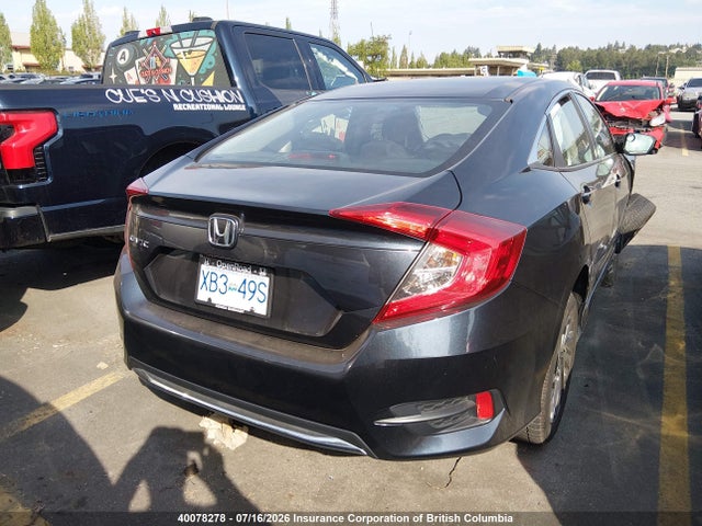 40078278 :رقم المزاد ، 2HGFC2F72KH030991 vin ، 2019 Honda Civic Ex مزاد بيع