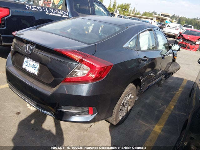 40078278 :رقم المزاد ، 2HGFC2F72KH030991 vin ، 2019 Honda Civic Ex مزاد بيع