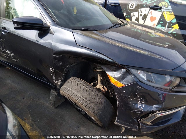 40078278 :رقم المزاد ، 2HGFC2F72KH030991 vin ، 2019 Honda Civic Ex مزاد بيع