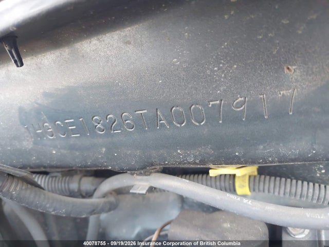 1996 Honda Accord Lx მანქანა იყიდება აუქციონზე, vin: 1HGCE1826TA007917, აუქციონის ნომერი: 40078755
