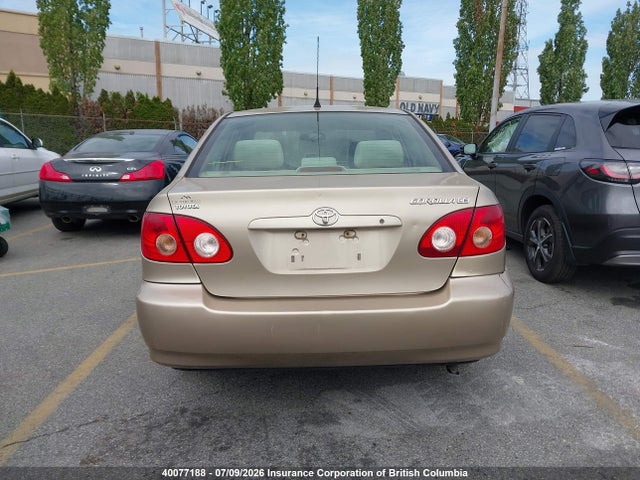 2006 Toyota Corolla Ce/le/s მანქანა იყიდება აუქციონზე, vin: 2T1BR32EX6C693313, აუქციონის ნომერი: 40077188
