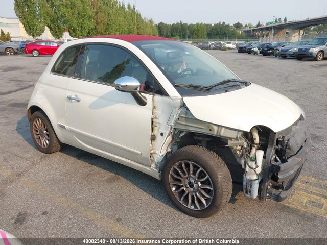 Продаж на аукціоні авто 2012 Fiat 500, vin: 3C3CFFER0CT343375, номер лоту: 40082348