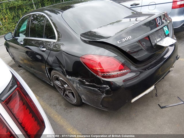2019 Mercedes-benz C 300 4matic მანქანა იყიდება აუქციონზე, vin: 55SWF8EB7KU304494, აუქციონის ნომერი: 40078350