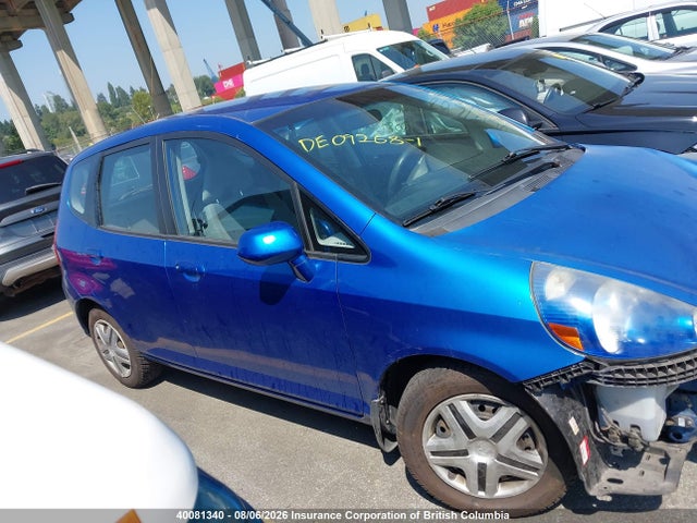 40081340 :رقم المزاد ، JHMGD38418S812904 vin ، 2008 Honda Fit مزاد بيع