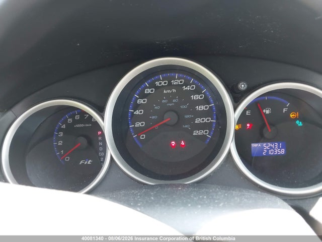 40081340 :رقم المزاد ، JHMGD38418S812904 vin ، 2008 Honda Fit مزاد بيع