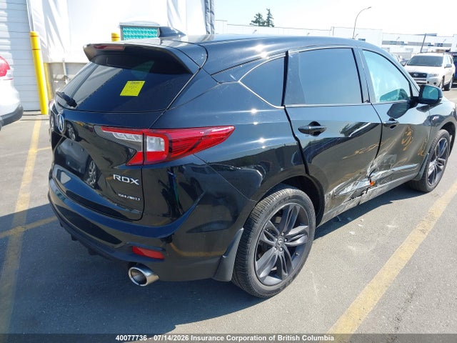 40077736 :رقم المزاد ، 5J8TC2H6XML802862 vin ، 2021 Acura Rdx A-spec مزاد بيع