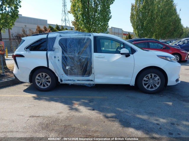 40082367 :رقم المزاد ، 5TDGSKFC7TS235082 vin ، 2026 Toyota Sienna Le Awd 8-pass مزاد بيع