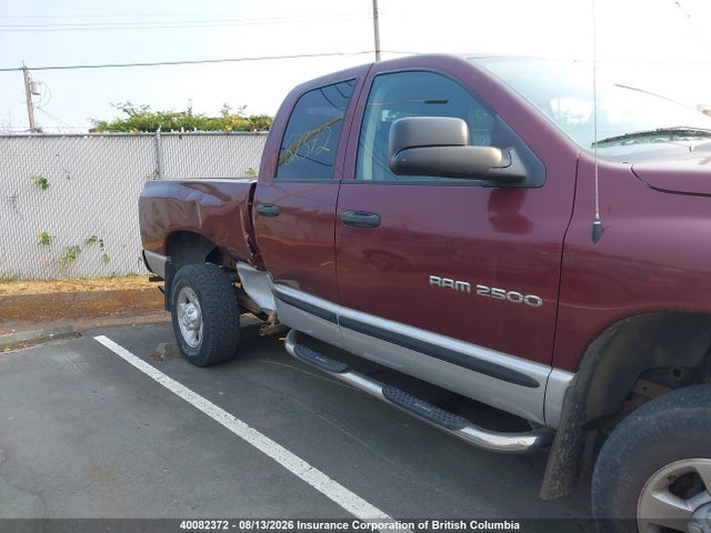 Aukcja sprzedaży 2003 Dodge Ram 2500 St/slt, vin: 3D7KU28C43G816481, numer aukcji: 40082372