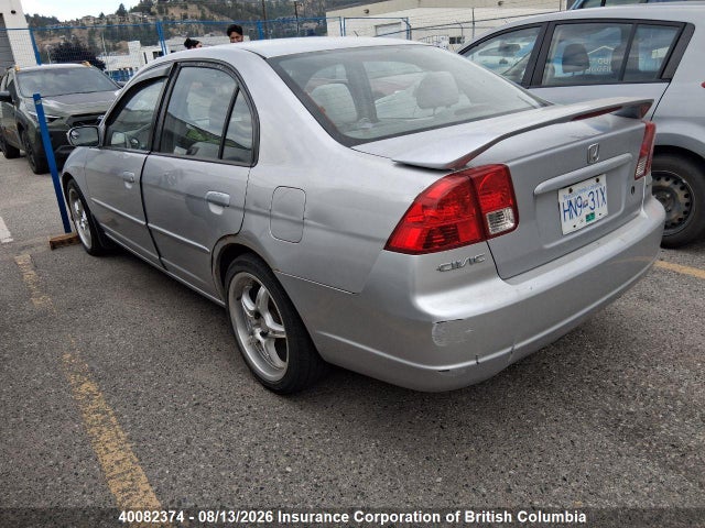 40082374 :رقم المزاد ، 2HGES16834H922414 vin ، 2004 Honda Civic مزاد بيع