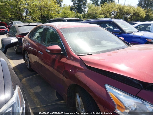 2015 Nissan Altima 2.5/s/sv/sl მანქანა იყიდება აუქციონზე, vin: 1N4AL3AP7FN369898, აუქციონის ნომერი: 40069890