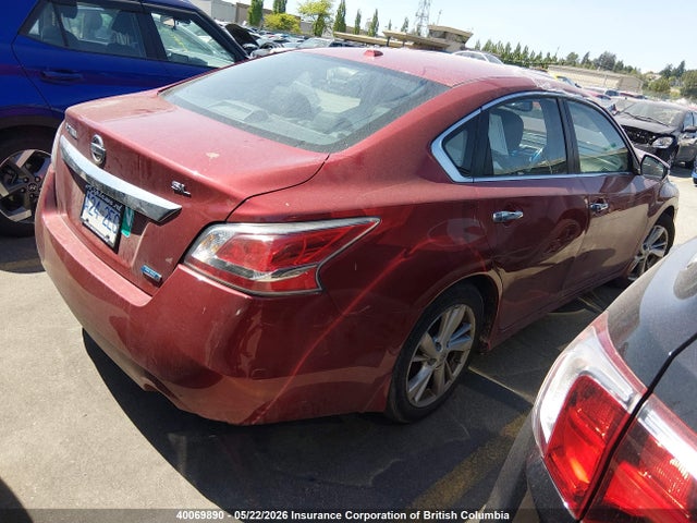2015 Nissan Altima 2.5/s/sv/sl მანქანა იყიდება აუქციონზე, vin: 1N4AL3AP7FN369898, აუქციონის ნომერი: 40069890